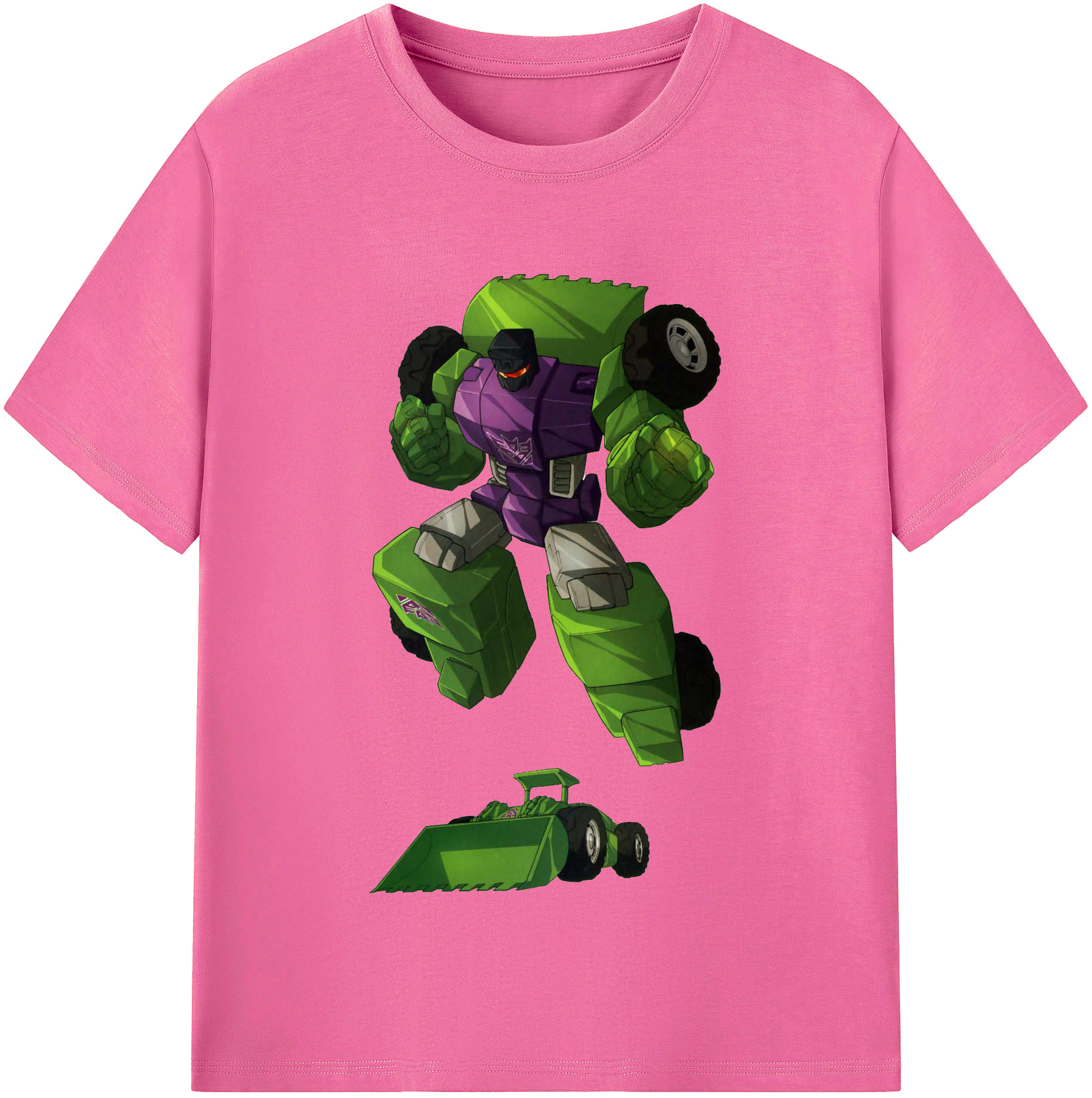 （画像用）  レディースカジュアルプリントTシャツ（綿100％）